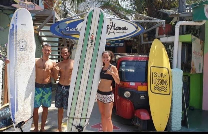 Cocobolo Surf Hotel & School Playa Santa Teresa  Buitenkant foto