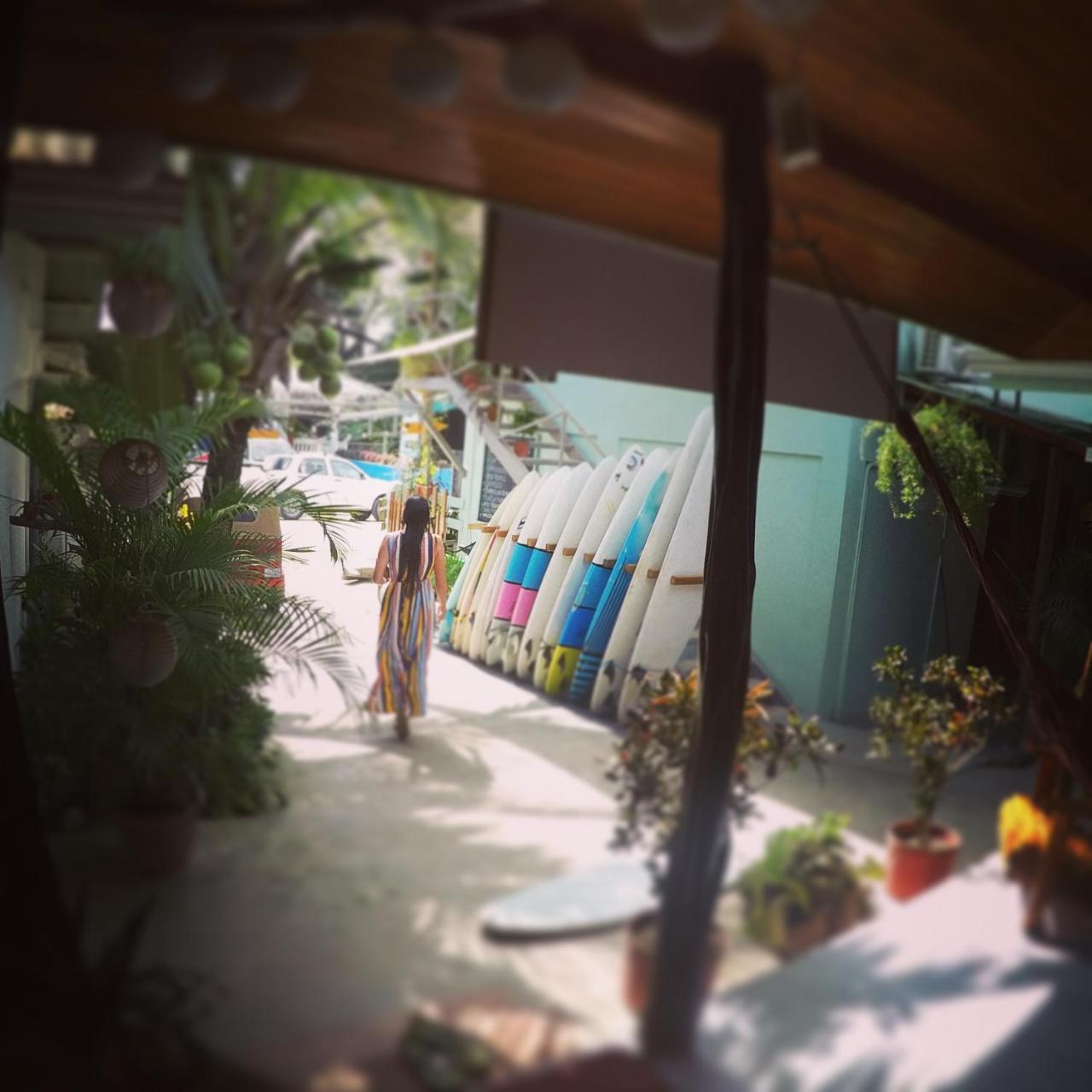 Cocobolo Surf Hotel & School Playa Santa Teresa  Buitenkant foto